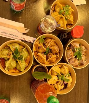   at Lin's Veggie Dumplin' in Vienna