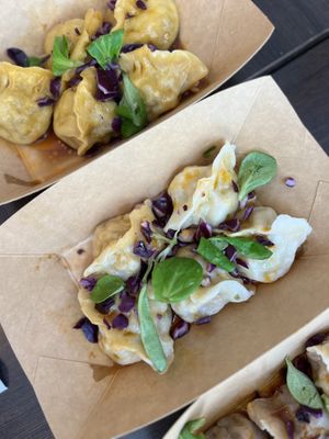   at Lin's Veggie Dumplin' in Vienna