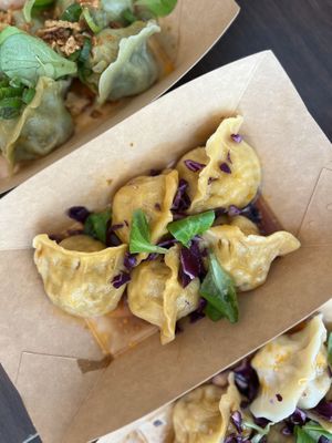   at Lin's Veggie Dumplin' in Vienna