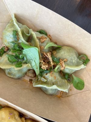   at Lin's Veggie Dumplin' in Vienna