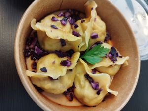 So delicious! at Lin's Veggie Dumplin' in Vienna