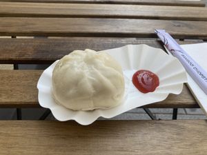 Sojasprossen Bao Zi  at Lin's Veggie Dumplin' in Vienna