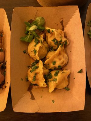   at Lin's Veggie Dumplin' in Vienna