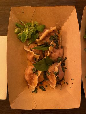   at Lin's Veggie Dumplin' in Vienna