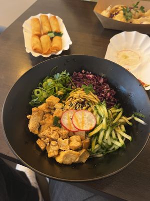 Nudeln in Sa Cha Sauce  at Lin's Veggie Dumplin' in Vienna