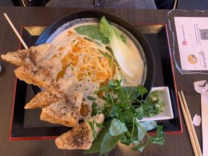   at Lin's Veggie Dumplin' in Vienna