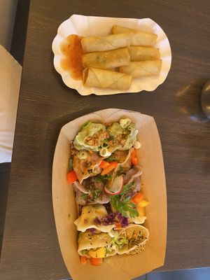   at Lin's Veggie Dumplin' in Vienna