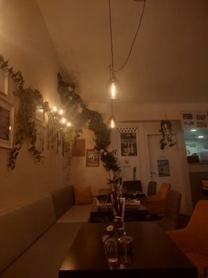 Interior at Lin's Veggie Dumplin' in Vienna