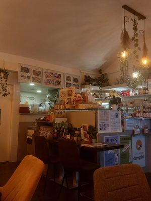 Interior at Lin's Veggie Dumplin' in Vienna