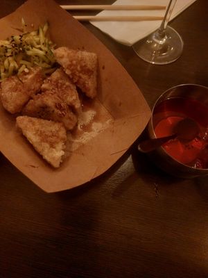 Crispy tofu at Lin's Veggie Dumplin' in Vienna