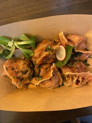   at Lin's Veggie Dumplin' in Vienna