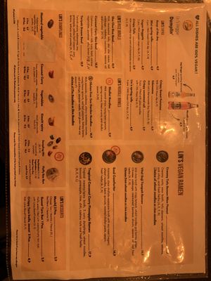   at Lin's Veggie Dumplin' in Vienna