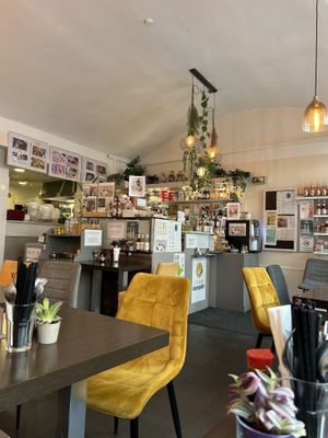 interior  at Lin's Veggie Dumplin' in Vienna