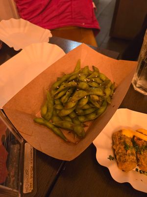 Edamame at Lin's Veggie Dumplin' in Vienna