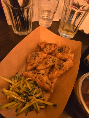 Tofu bites at Lin's Veggie Dumplin' in Vienna