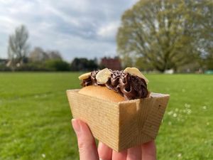 Vegan banoffee cake   at Family Kitchen & Shop in Richmond
