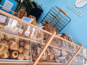 Levain bread at Daveloza in Montpellier