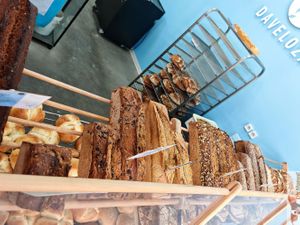 Levain bread at Daveloza in Montpellier