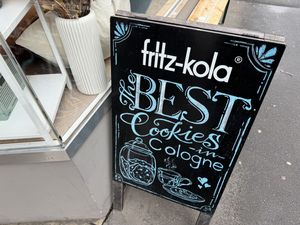 sign  at Patisserie Sonntags in Cologne