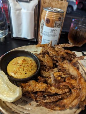 Mushrooms at Matsudai Ramen in Cardiff