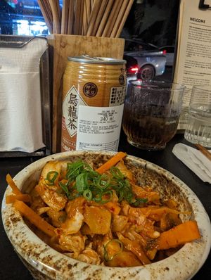 Kimchi at Matsudai Ramen in Cardiff