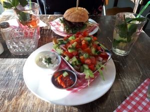 vegan kapsalon at Burgertrut in Rotterdam