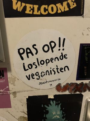 Pas op!  at Burgertrut in Rotterdam