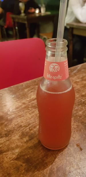 Fritz rhubarb at Burgertrut in Rotterdam