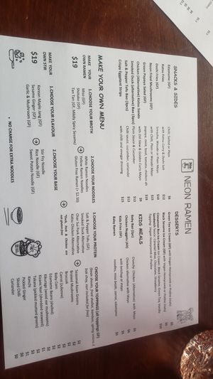  at Neon Ramen  in Everton Park
