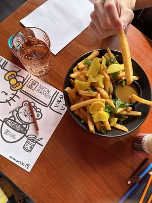   at Neon Ramen  in Everton Park