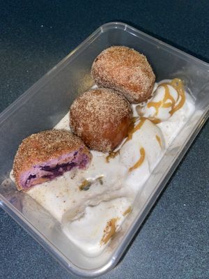 Yam Doughnuts  at Neon Ramen  in Everton Park