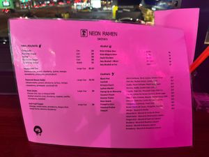   at Neon Ramen  in Everton Park