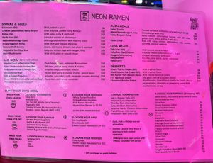   at Neon Ramen  in Everton Park