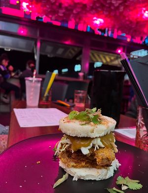 Katsu sandwich   at Neon Ramen  in Everton Park