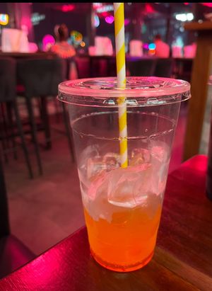 Mango soda  at Neon Ramen  in Everton Park
