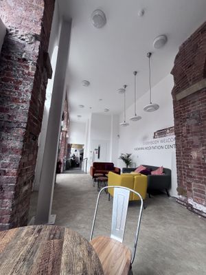 Beautiful room  at World Peace Cafe  in Leeds