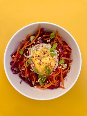 Oeuf Mimosa Végétal at Vivant  in Grenoble