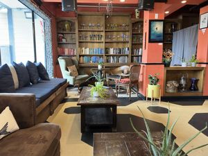   at Jitters Coffee Pub in Oceanside