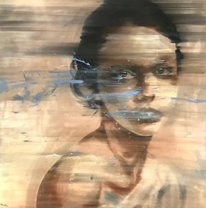 Artwork at Flores do Cabo in Colares