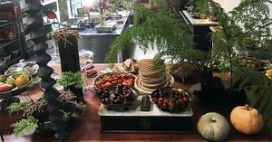 flores do cabo organic plant based kitchen at Flores do Cabo in Colares