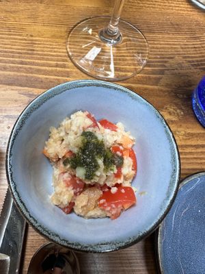 Vegan appetitive   at Brancaia in Radda In Chianti