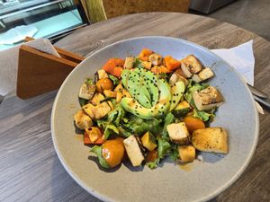 Rice salad at Madre Planta Cafetería in Lima