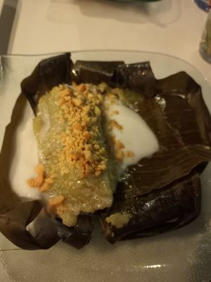 Sweet banana in reisteigmantel at Vietthao in Vienna