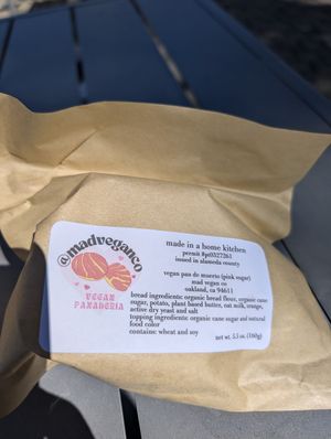 Pan De muerto at Mad Vegan Co - Pre-orders in Oakland
