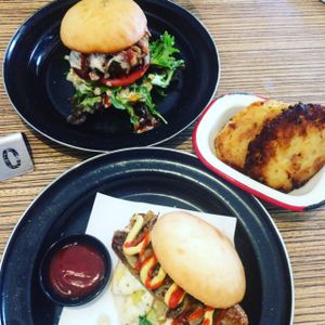 Brunch time  at Suzy Spoon's Vegetarian Butcher in Marrickville