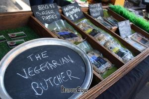 Spoon's Vegetarian Butcher at the Organic markets at Suzy Spoon's Vegetarian Butcher in Marrickville