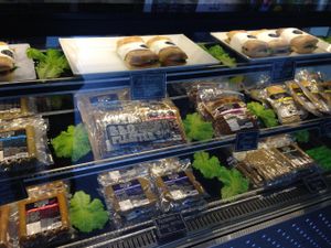 Lots of vegan options. at Suzy Spoon's Vegetarian Butcher in Marrickville