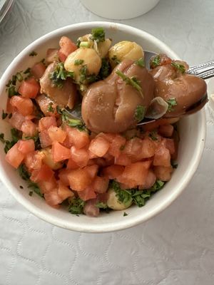 Ful Mudammas.  This was so good   at Levantine's Cafe & Bakery in Rochester