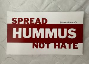 Love this ✊💚❤️  at Levantine's Cafe & Bakery in Rochester