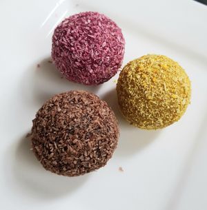 Bliss balls at Vegan Cakes Sydney - Raw Passion in Wetherill Park